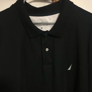 Nautica Big&Tall Navy Blue Performance Polo 6X